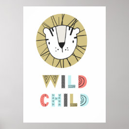 Poster Wild Child Scandia Lion