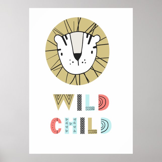 Poster Wild Child Scandia Lion (Frente)