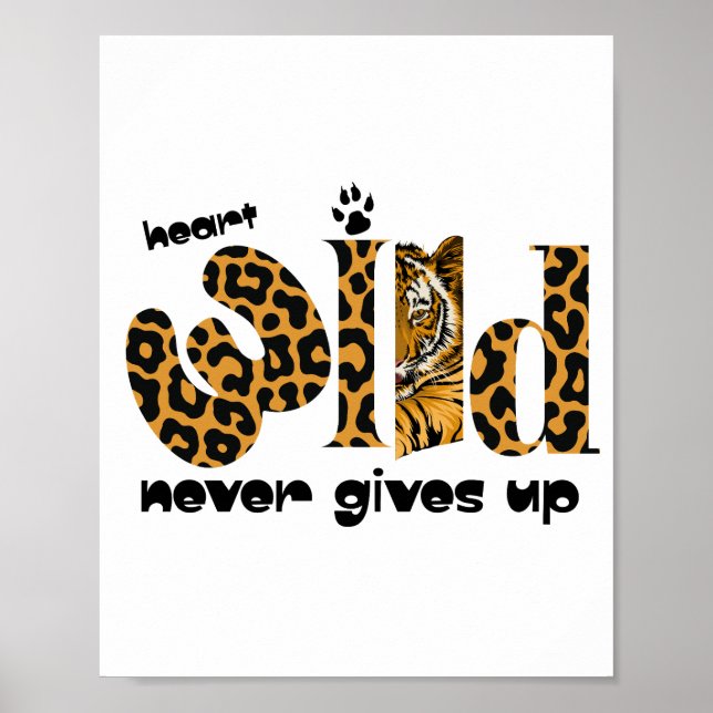 Poster wild heart (Frente)