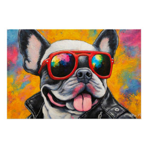 PÔSTER WILD ONE FRANCH BULLDOG 7
