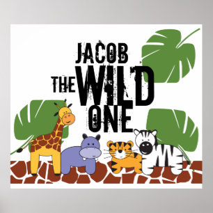 Poster Wild One Personalizado