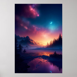 Poster Wilderness Nocturne