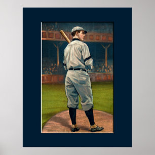 Pôster Wildfire Schulte, Chicago Cubs, 1911