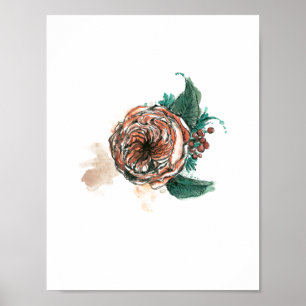 Poster Wildflower: Peônia