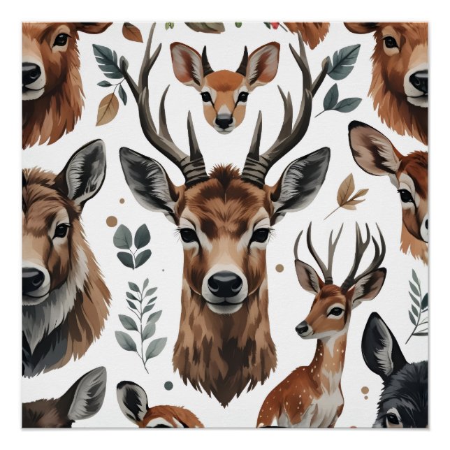 Pôster Wildlife Poster (Frente)