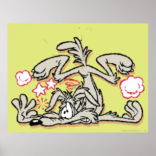 Poster Wile E. Coyote Hard Landing