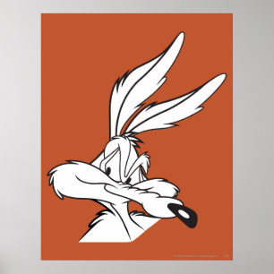 Poster Wile E. Coyote Looking sneaky