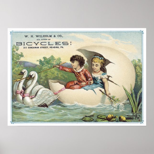 Poster Wilhelm Bicicletas (Frente)