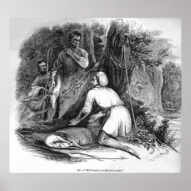 Poster Will Scarlet Kills a Buck (Frente)