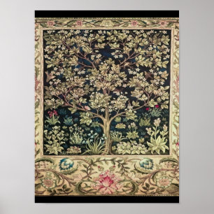 Poster Willam Morris belos designs e criações, Vint