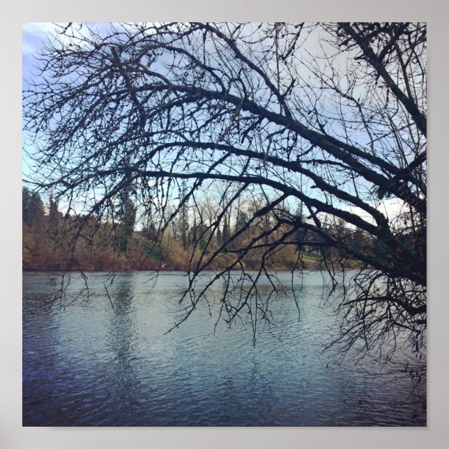 Poster Willamette River, OR (Frente)