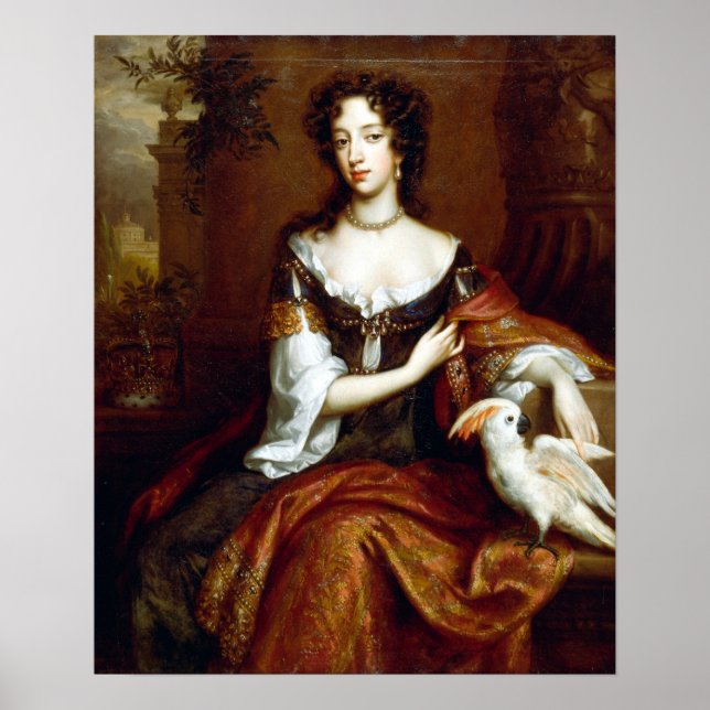 Poster Willem Wissing Mary of Modena (Frente)