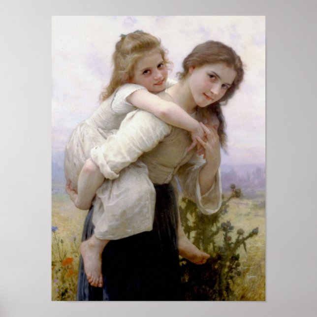 Pôster William Adolphe Bouguereau Art (Frente)