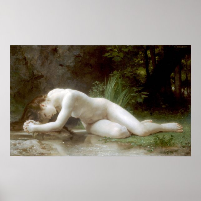 Poster William-Adolphe Bouguereau-Biblis (Frente)