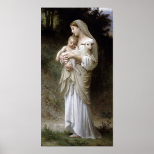 Poster William-Adolphe Bouguereau-Linnocence