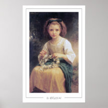 William-Adolphe Bouguereau Zedign Cartaz de Arte #