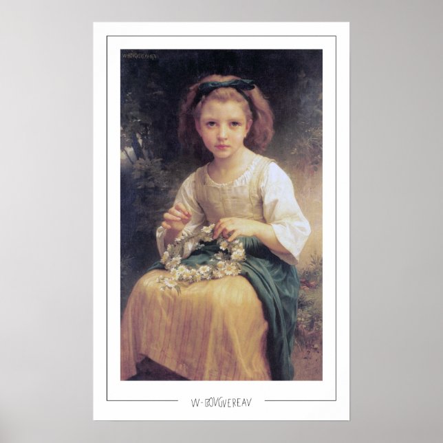 Poster William-Adolphe Bouguereau Zedign Cartaz de Arte # (Frente)