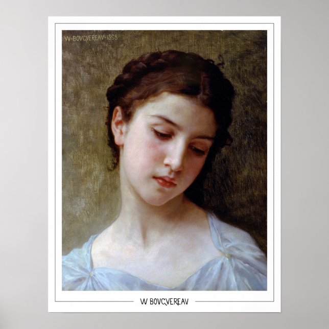 Poster William-Adolphe Bouguereau Zedign Cartaz de Arte # (Frente)