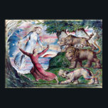 Poster William Blake Dante Correndo Das Três Bestas<br><div class="desc">William Blake Dante Correndo Das Três Bestas</div>