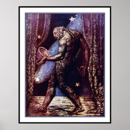 Poster William Blake Poster: Fantasma de uma Flea