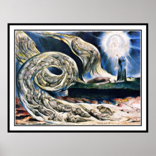 Poster William Blake sobre o vento dos amantes