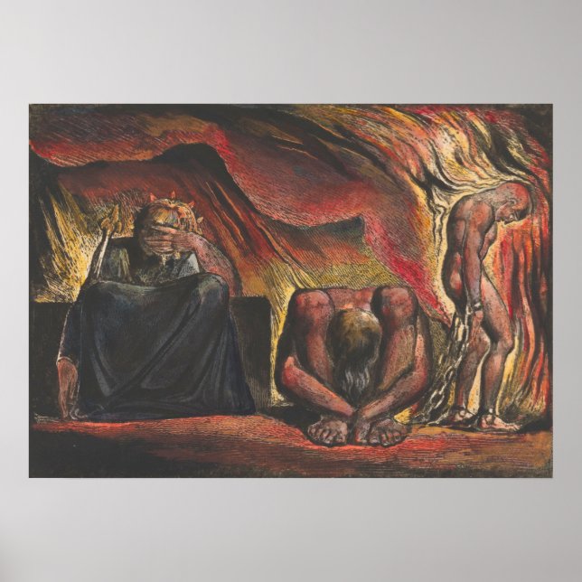 Poster William Blake Song of Los Fine Art (Frente)