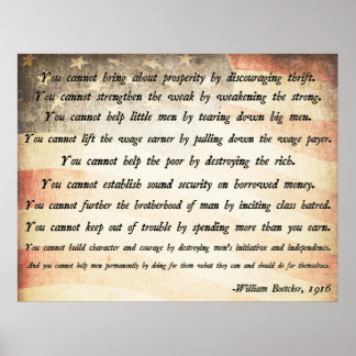 Pôster William Boetcker Cote