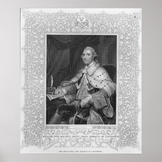 Pôster William Fitz-Maurice Petty (Frente)