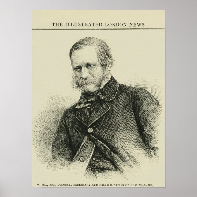 Poster William Fox, Esq (Frente)
