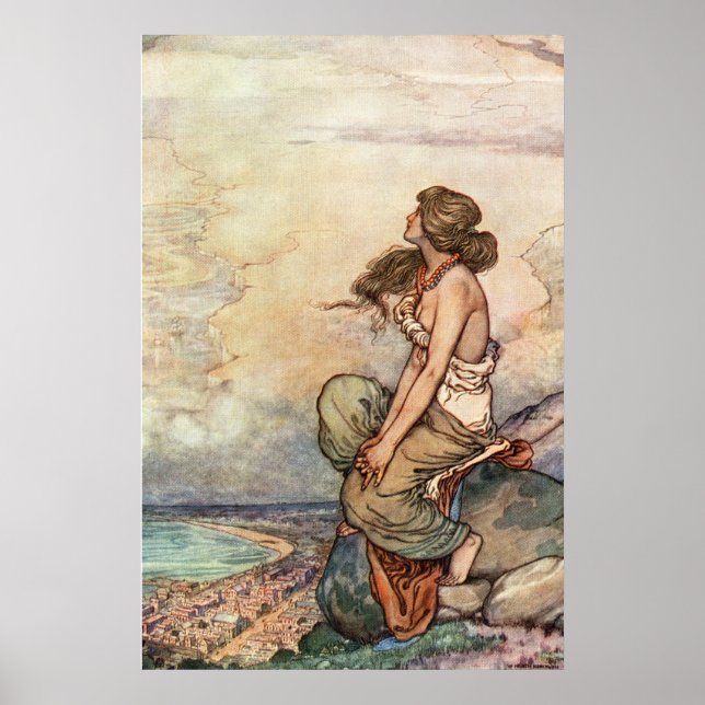 Pôster William Heath Robinson - Capetown (Frente)