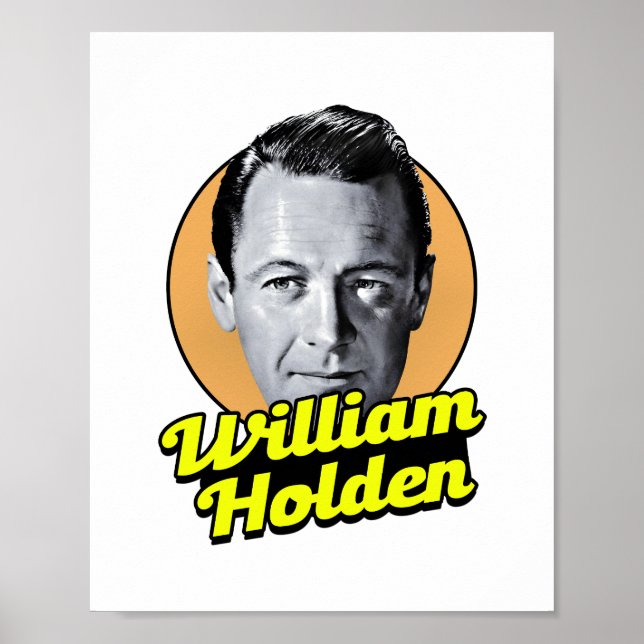 Poster William Holden Classic (Frente)