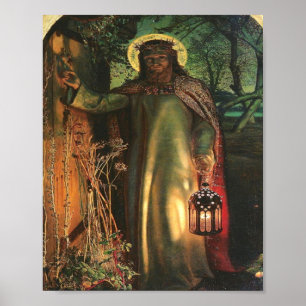 Poster William Holman Caça A Luz Do Mundo