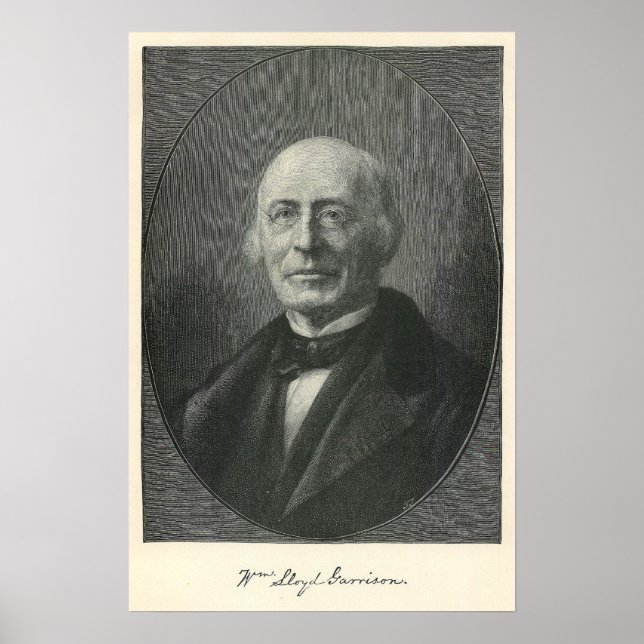 Poster William Lloyd Garrison (Frente)