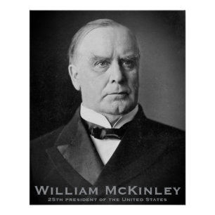 Pôster William McKinley, Tariff King, 25 presidente EUA