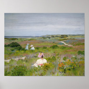 Pôster William Merritt Chase - Paisagem - Shinnecock,