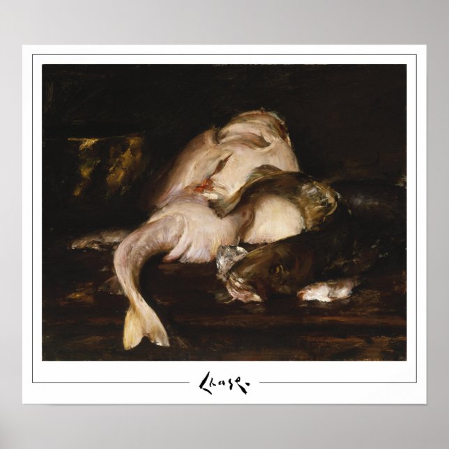 Poster William Merritt Chase Zedign Cartaz de Arte #13 (Frente)