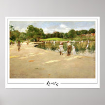 William Merritt Chase Zedign Cartaz de Arte #346