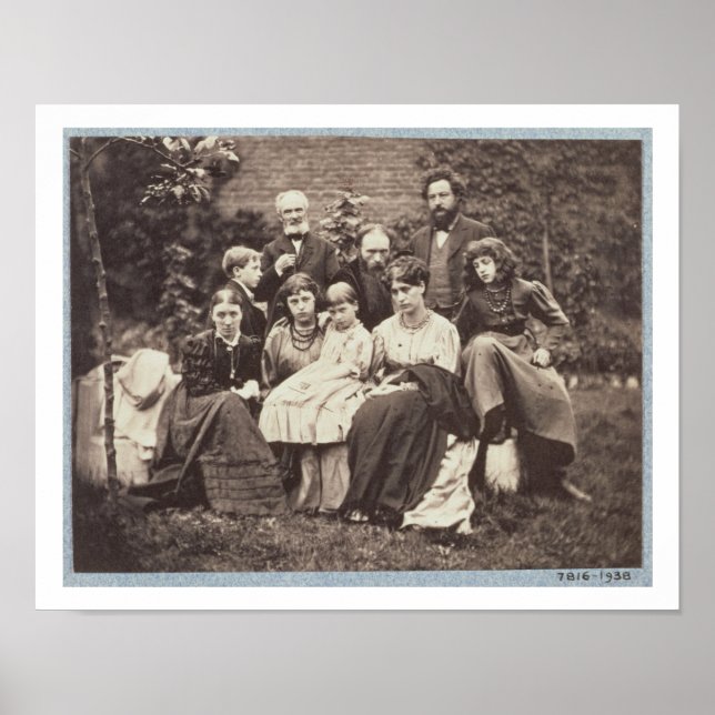 Poster William Morris (1834-96) Sir Edward Burne-Jones (1 (Frente)