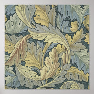 Poster William Morris Acanthus Deixa Arte Floral Nouveau