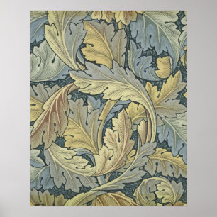 Poster William Morris Acanthus Deixa Arte Floral Nouveau