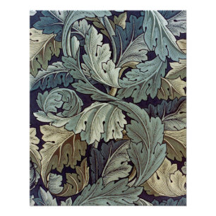 Pôster William Morris Acanthus Wallpaper Folhas