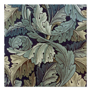 Pôster William Morris Acanthus Wallpaper Folhas