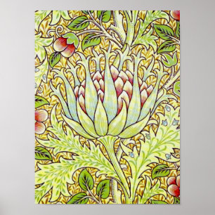 Poster William Morris "Artichoke"