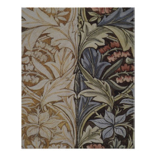 Pôster William Morris Bluebell Tecido