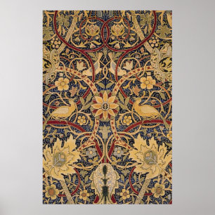 Poster William Morris Bullerswood Faux Tapeçaria