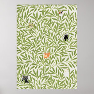 Poster William Morris Cat