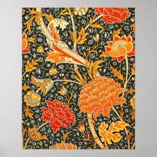 Poster William Morris Cray Wallpaper Pattern