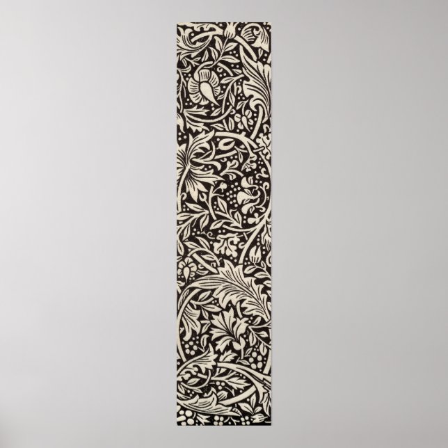 Poster William Morris Daffodil Floral Wallpaper Padrão (Frente)