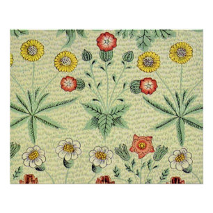 Pôster William Morris Daisy Floral Wallpaper Padrão