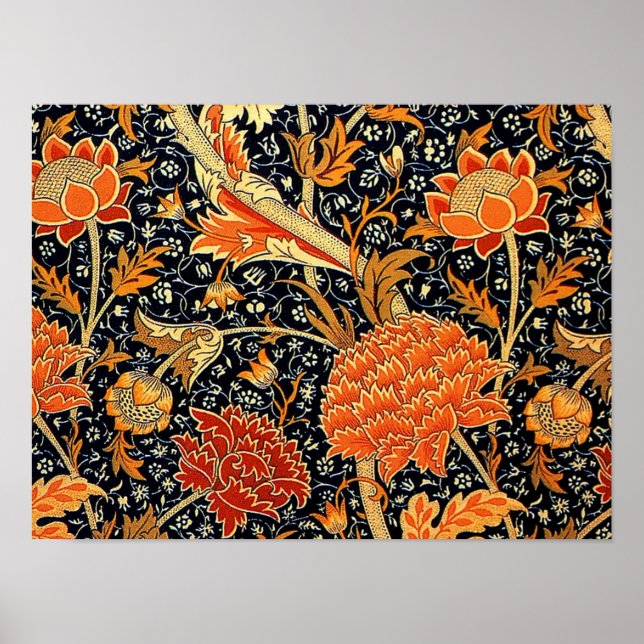 Pôster William Morris design, Cray (Frente)